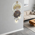 Wall Art Sculpture Painting Home Decor With LED Light And Remote Control For Living Room/Entrance