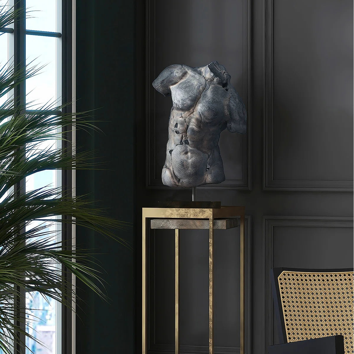 Sculpture Decorative Objects for Home Decor – Modern Indoor Statues and Figurines – Stylish Decorations for Living Room Shelf or Kitchen Decor Accent