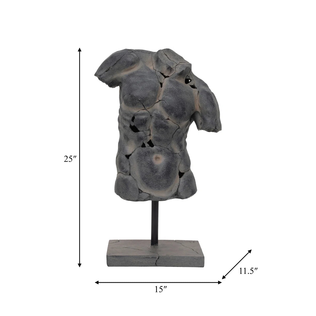 Sculpture Decorative Objects for Home Decor – Modern Indoor Statues and Figurines – Stylish Decorations for Living Room Shelf or Kitchen Decor Accent
