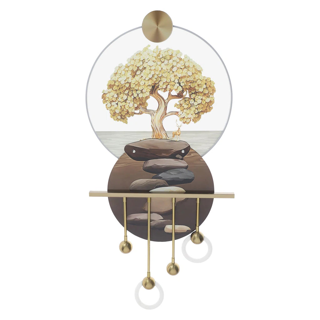Wall Art Sculpture Painting Home Decor With LED Light And Remote Control For Living Room/Entrance