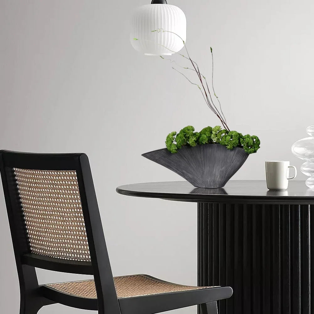 Artificial Plants For Home Decor With Resin Flowerpot